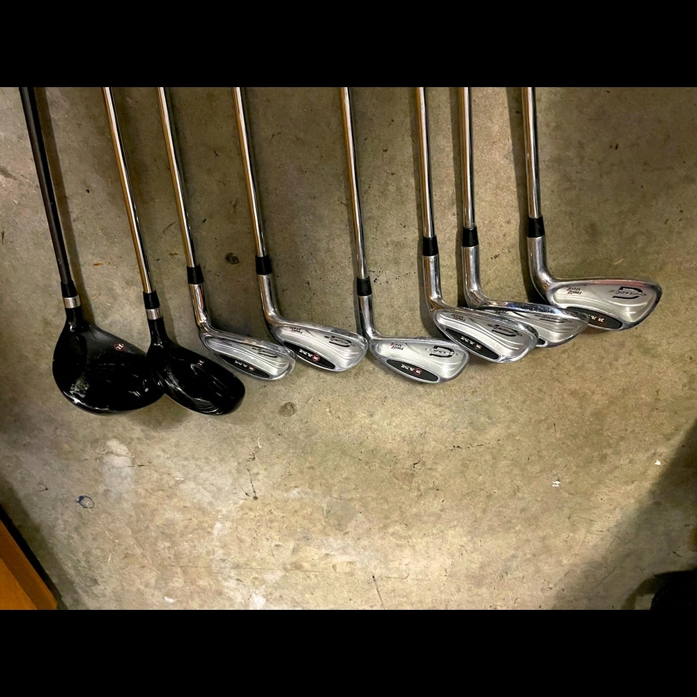 Golf Clubs Ram G Force 8 Pc Set Rh Used Gem